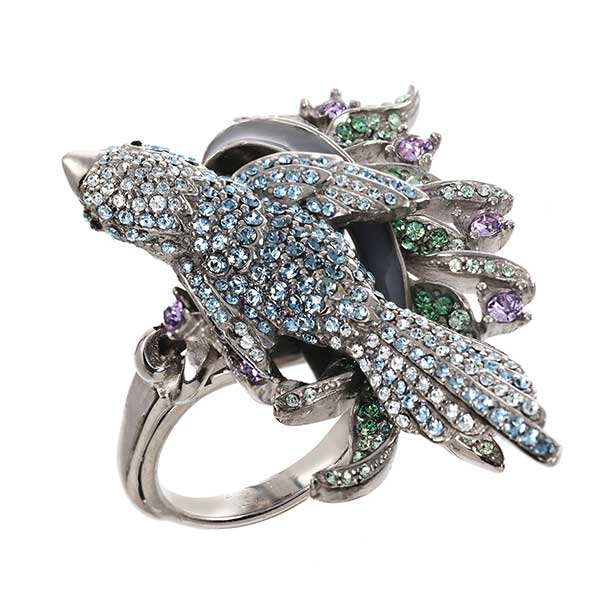 Ines Di Santo bird ring