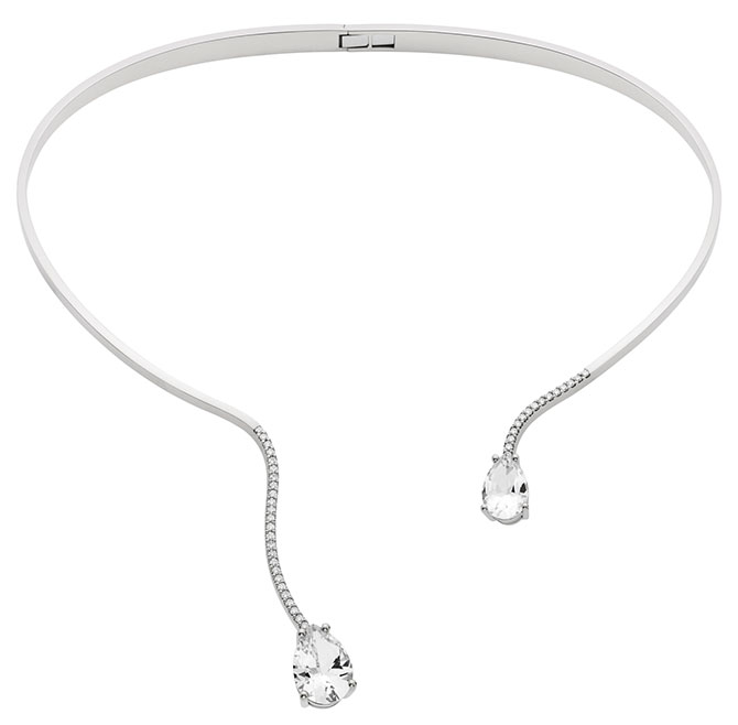 Paige Novick Swarovski arc en ciel necklace