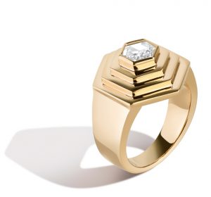 Selin Kent Diamond Foundry geo ring