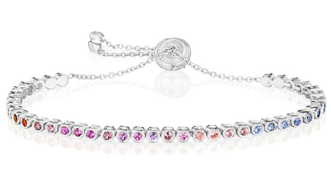 Penny Preville Watercolor slider bracelet