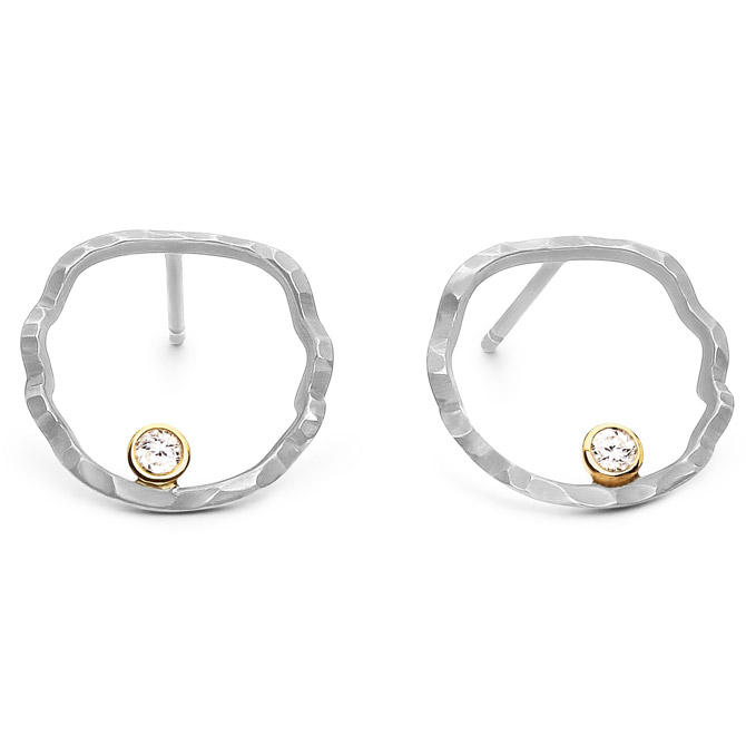 Dana Bronfman open silhouette earrings