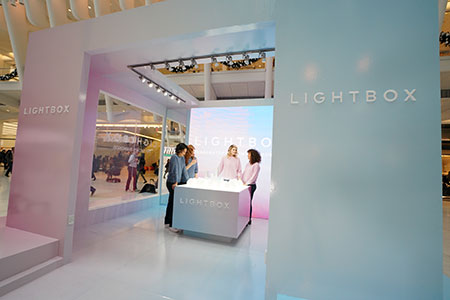 Lightbox pop-up customers