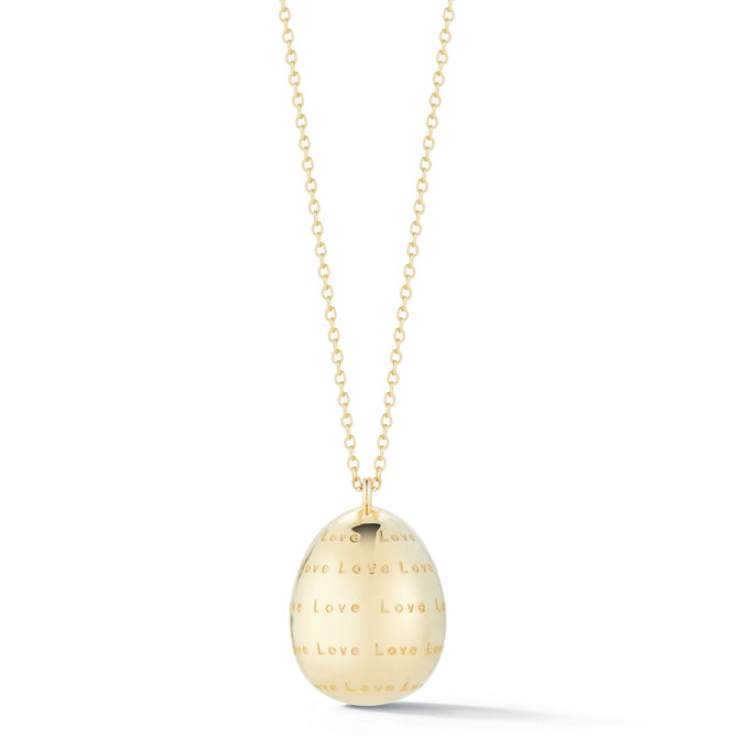 Tali Gillette Good Egg Love necklace