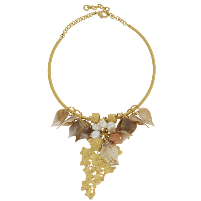 Ancarso leaves necklace