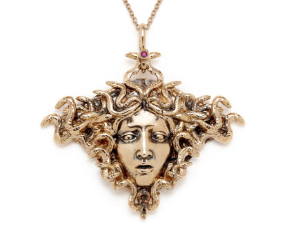 Sofia Zakia Medusa necklace 
