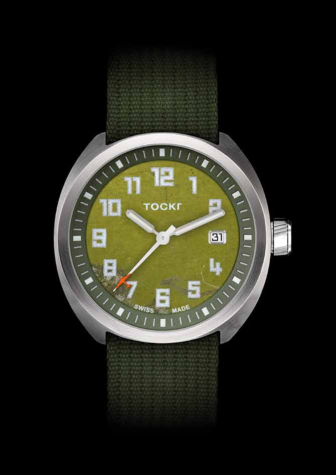 Tockr Clean Dial D-Day watch