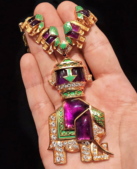 bulgari amethyst necklace