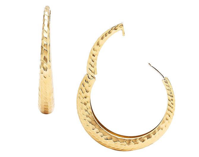 dana bronfman hoop earrings