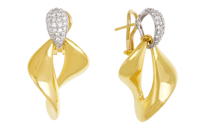 herco gold earrings