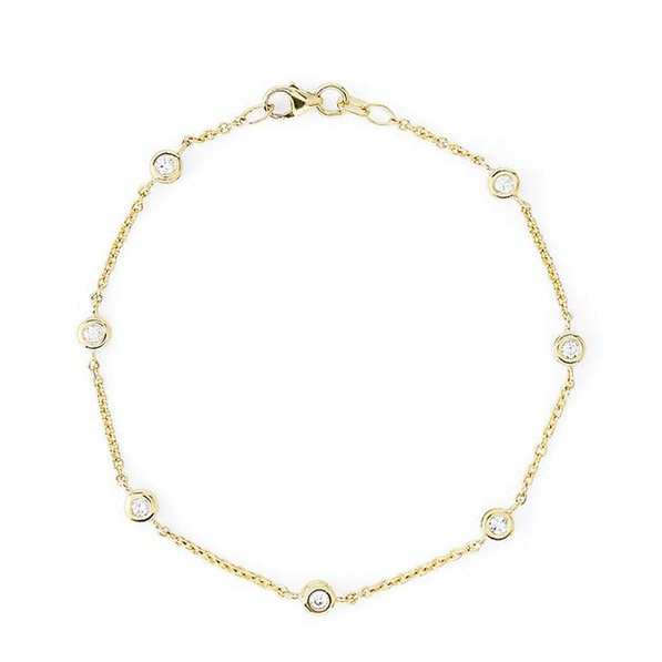 Effy diamond station bracelet