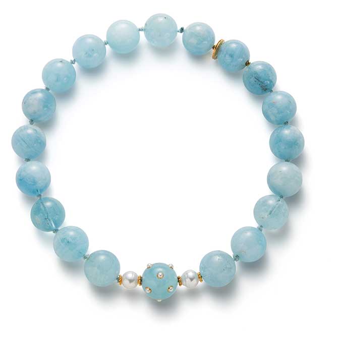 Phillips auction Verdura bead necklace