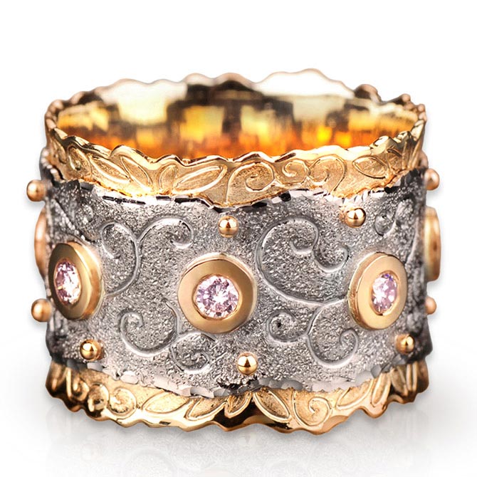 Margisa Meadow of Diamonds ring