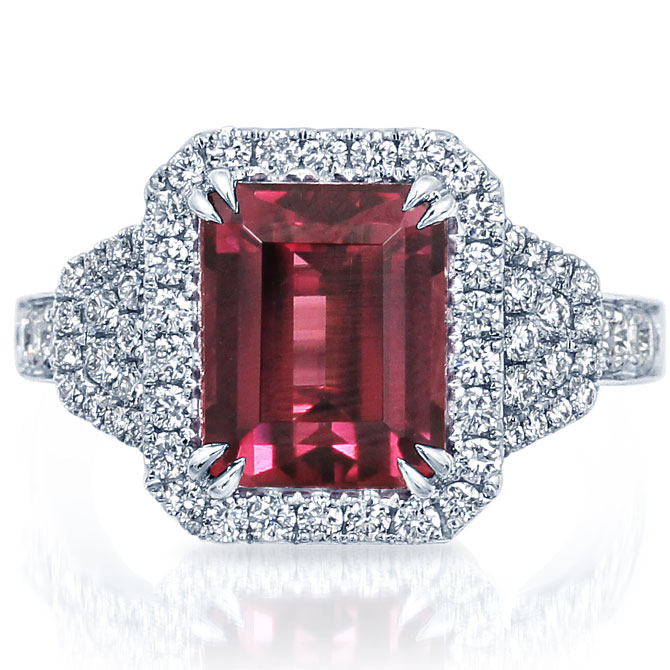 Frederic Sage rhodolite ring