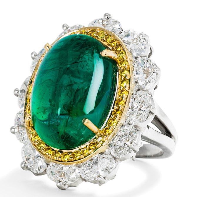 Oscar Heyman emerald ring