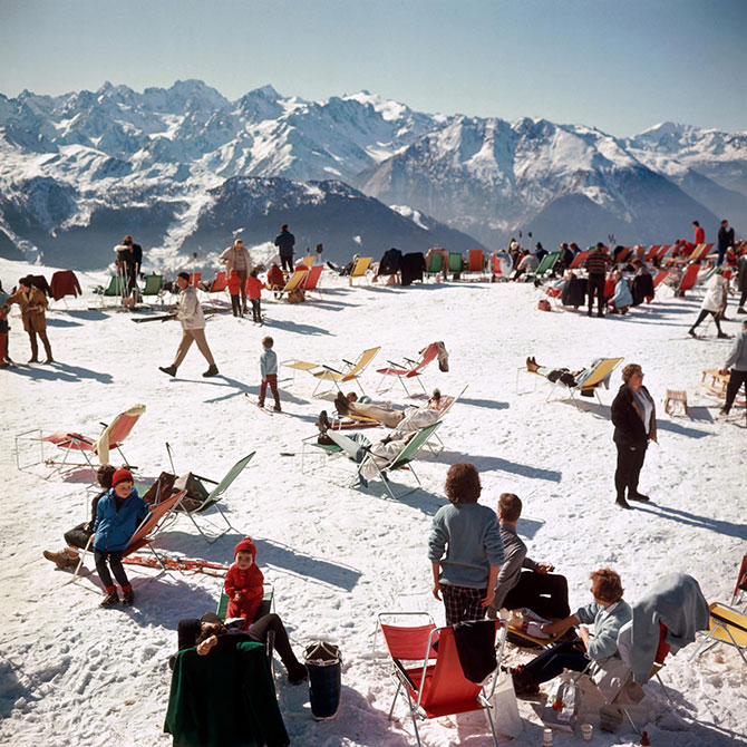 Slim Aarons Verbier Vacation at Jonathan Adler