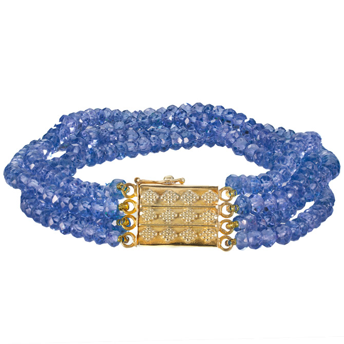 Christina Malle sapphire bracelet