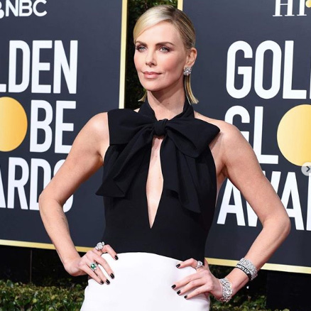 Charlize Theron Golden Globes 2019