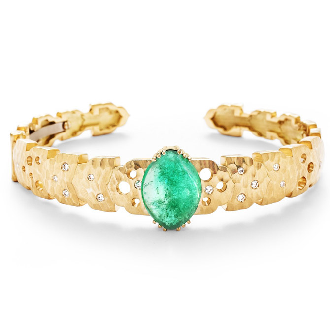 Dana Bronfman x Muzo Emeralds Agra cuff