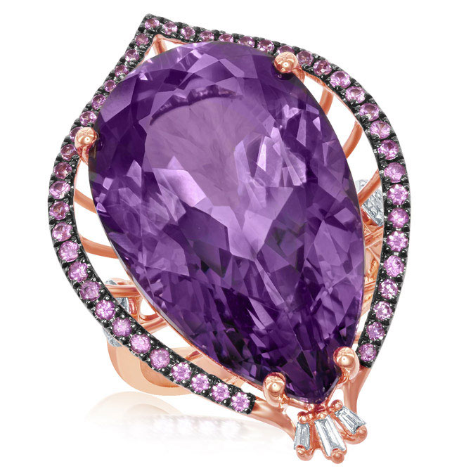 Lali Jewelry amethyst ring