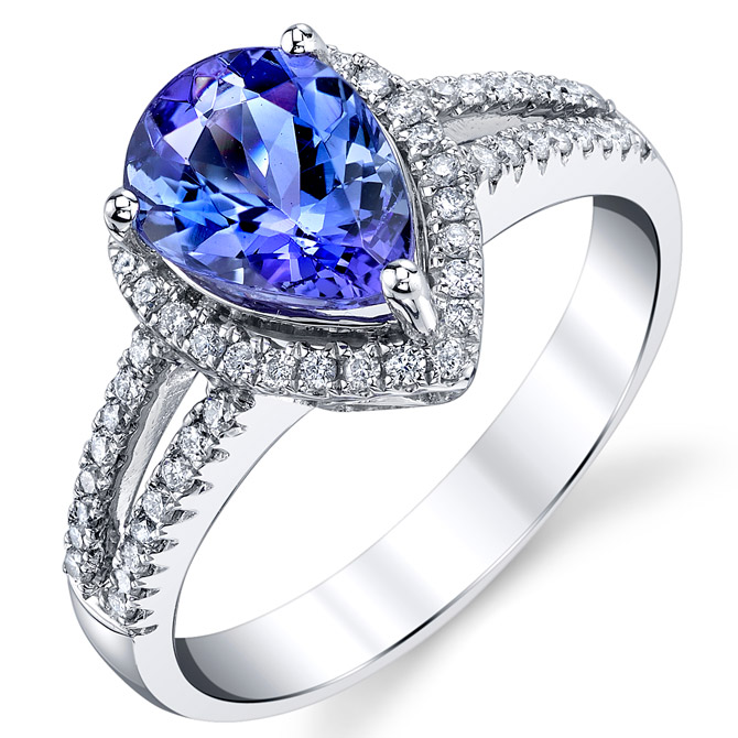 Cirari tanzanite ring