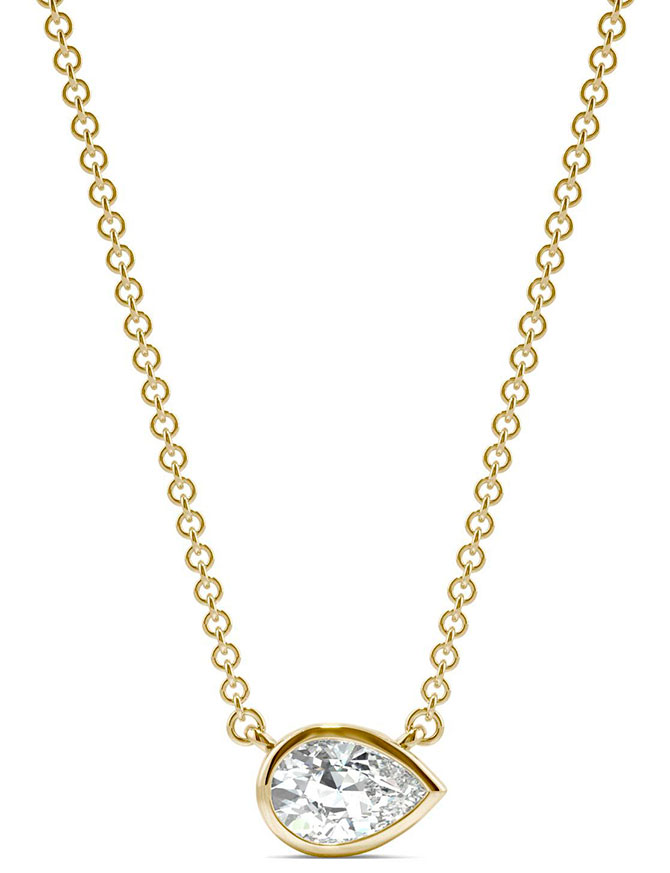 charles colvard east west necklace