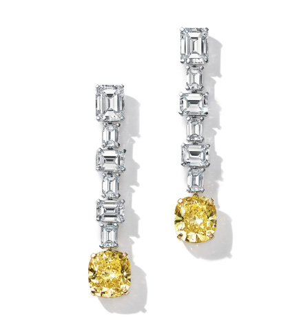 Tiffany Lady Gaga Oscar earrings