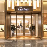 Cartier Store at the Shops and Restaurants at Hudson Yards in