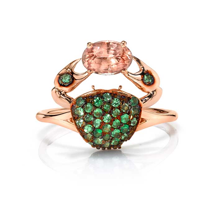 Daniela Villegas Baby Crab Ring 3