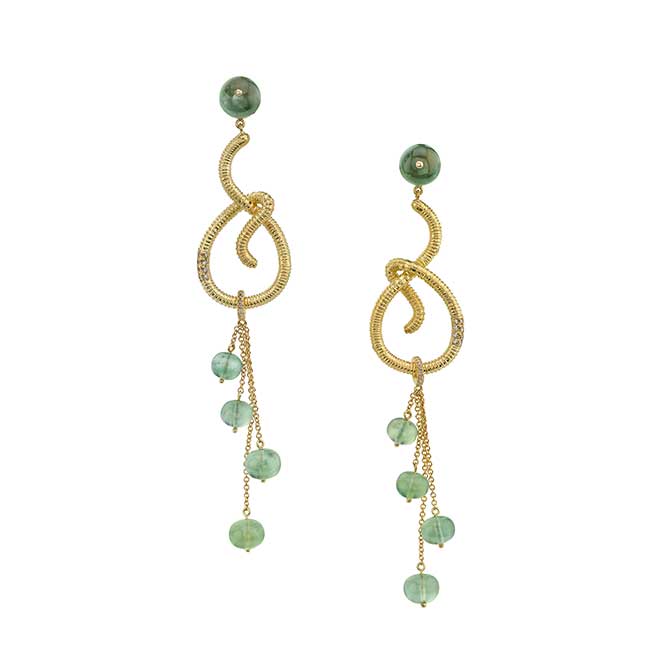 Daniela Villegas Gusano earrings