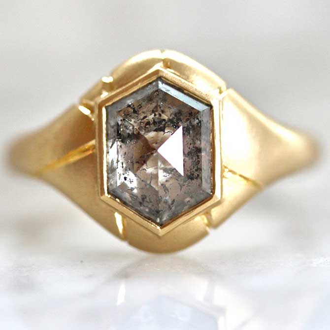 Honey Jewelry Co diamond ring