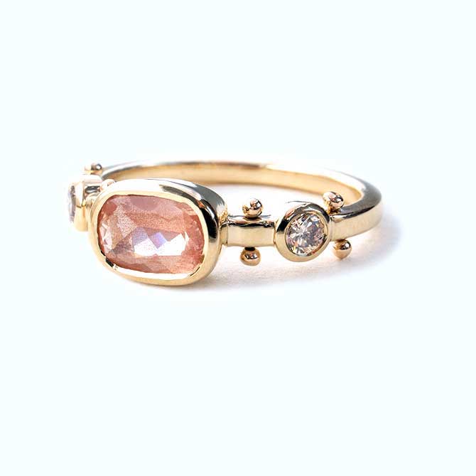 M Hisae sunstone ring