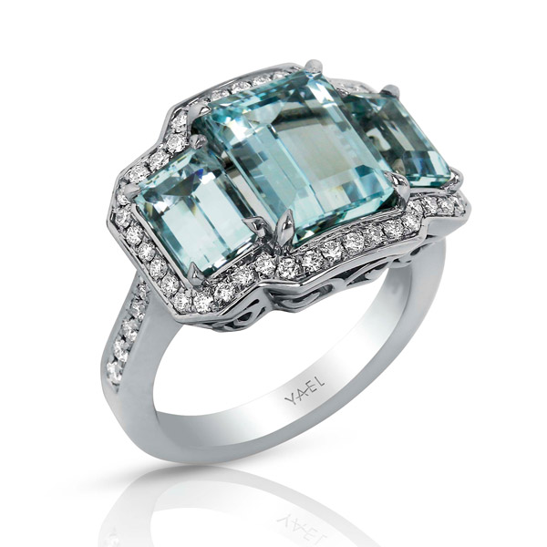 Yael Designs aquamarine ring