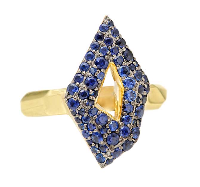 Rush Jewelry Design Icon Victoire sapphire ring