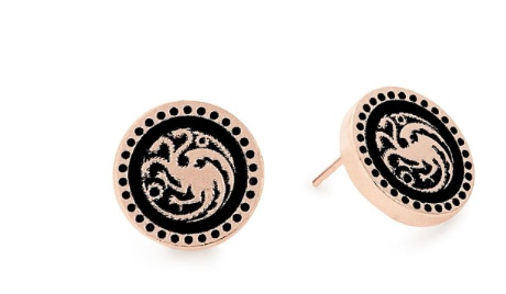 Alex and Ani Targaryen post earrings