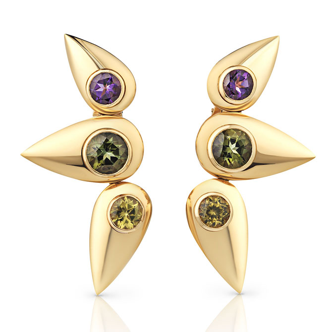 Cora Sheibani earrings