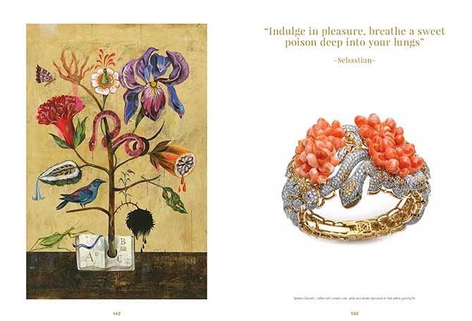 Farah Khan book coral bracelet