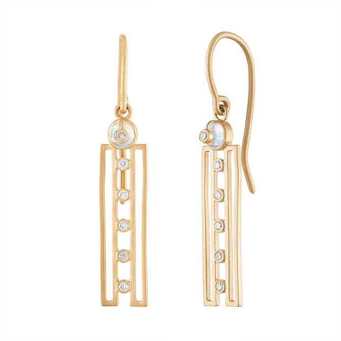 Loriann Harmony linear earrings