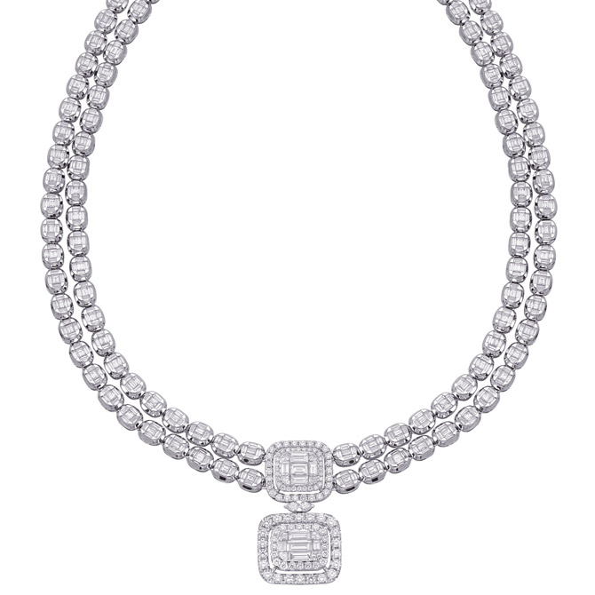 Almor Designs diamond necklace