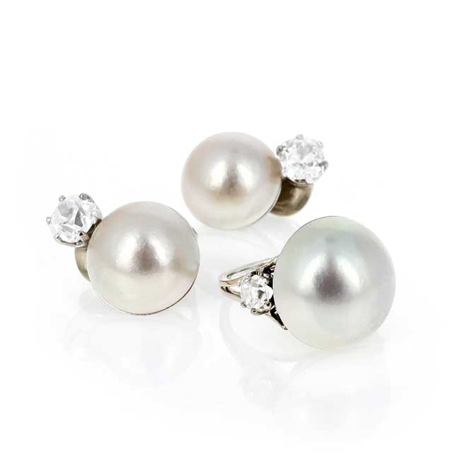 Pat Saling Suzanne Belperron personal collection pearls