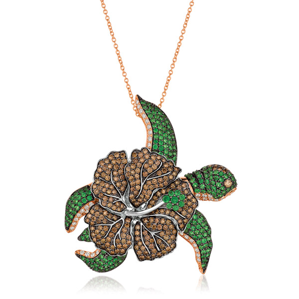 Le Vian sea turtle pendant