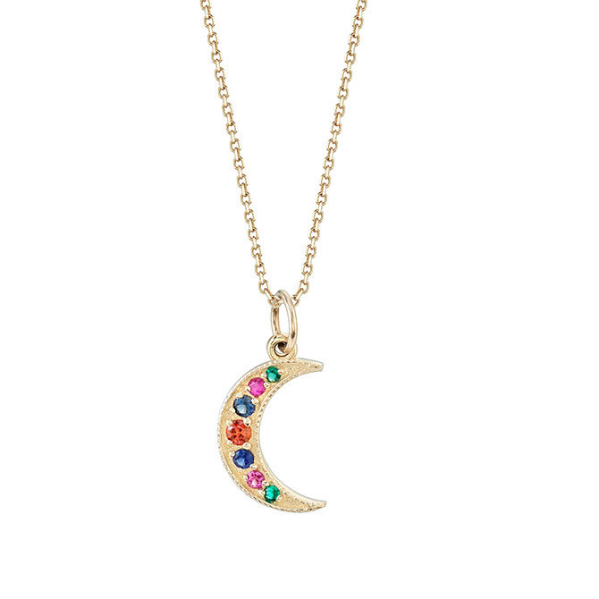 Andrea Fohrman crescent pendant