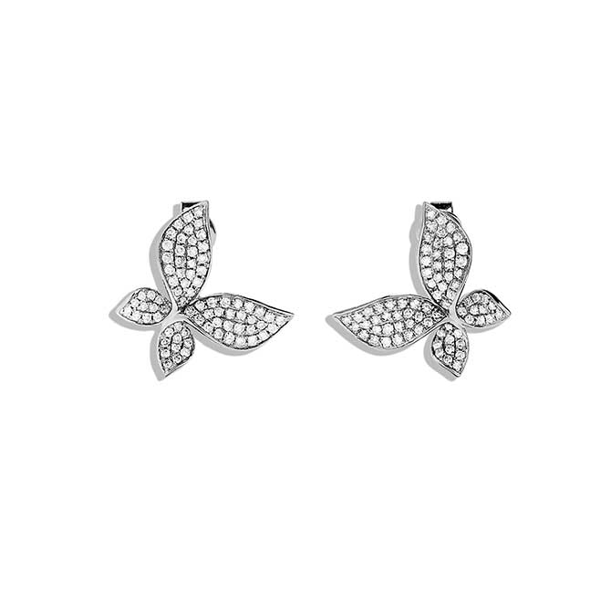 Effy butterfly diamond earrings