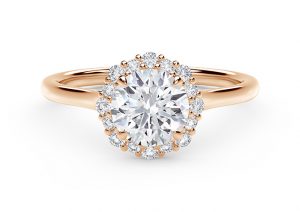 Forevermark Center of My Universe Floral Diamond Engagement ring