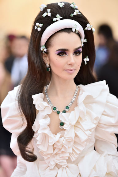 Lily Collins Met Ball
