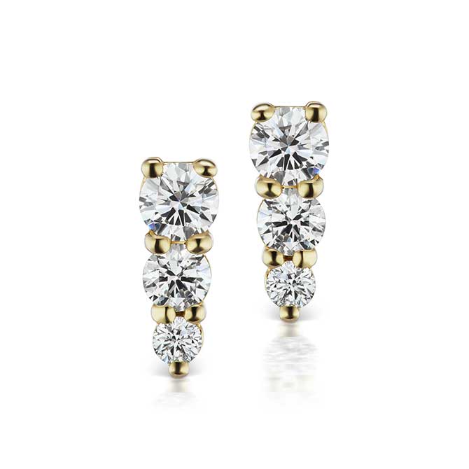 Michelle Fantaci diamond earrings