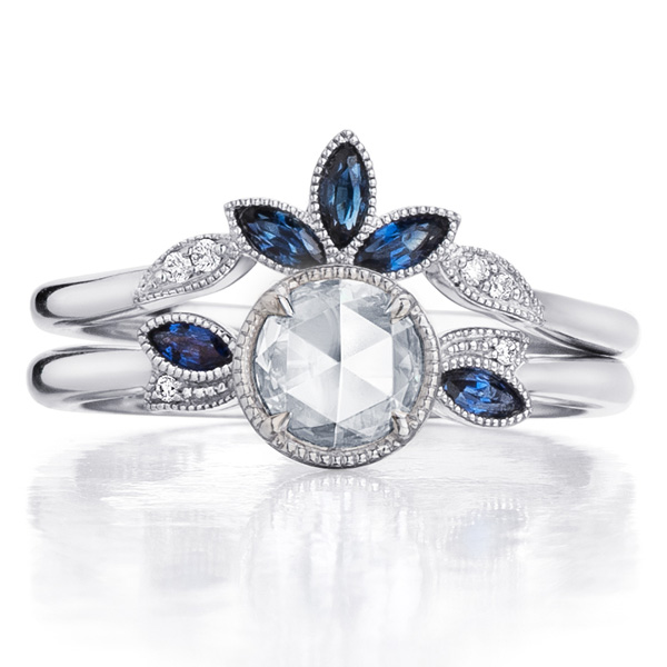 Kirk Kara Dahlia diamond engagement set