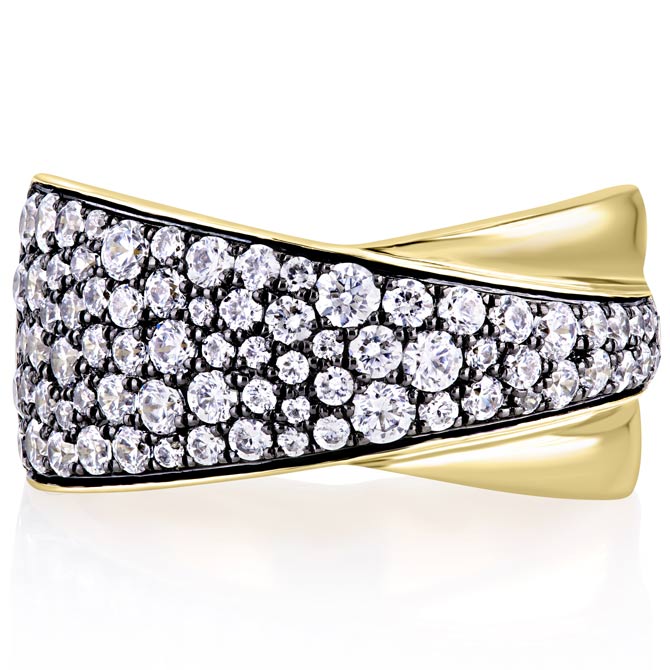 A Jaffe Starry Night diamond ring