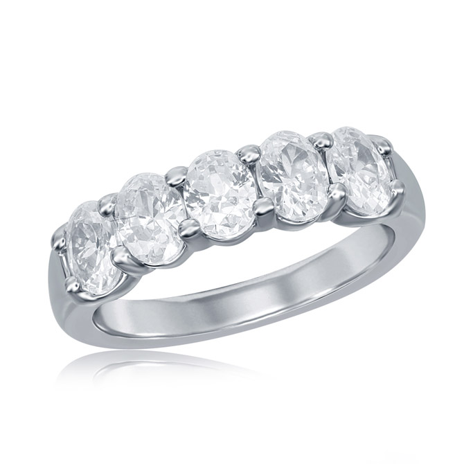 Imagine Bridal oval diamond ring