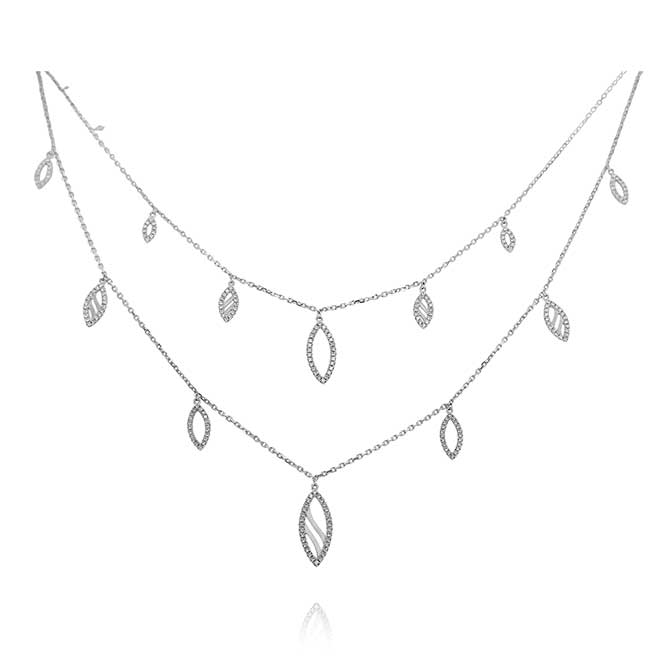 Yael Designs layered station necklace