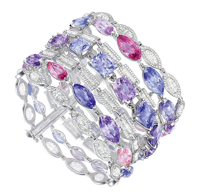 chopard spinel diamond bracelet